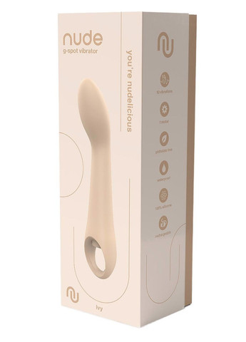 Вибратор Dream Toys Nude Ivy для точки G, бежевый No Brand (303879175)