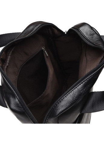 Сумка чоловіча шкіряна через плече K18859 Чорний Borsa Leather (302008544)