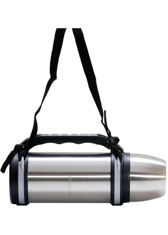 Термос Halsten 1500мл із нержавіючої сталі з ручкою та ремінцем для напоїв термос для подорожей Kamille (368980128)