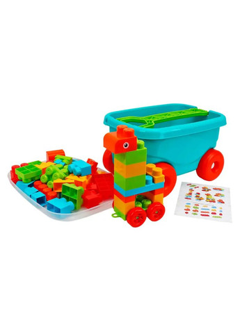 Конструктор с крупными блоками в коляске пластик ТЕХНОК от 11 лет в ассортименте 1393 ТехноК Тех1393 (370650596)