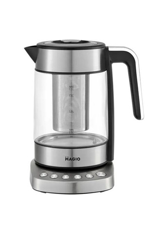 Електрочайник Magio МG-494 1.7 л сріблястий No Brand (362264089)