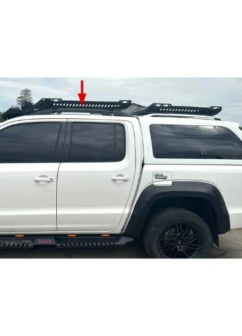 Рейлінги Skyport Black для Volkswagen Amarok 2010-2022 рр Erkul (391763732)