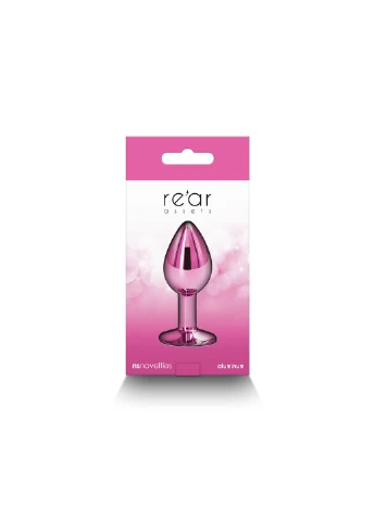 Анальна пробка Rear Assets - Small - Pink Ns Novelties (399530005)