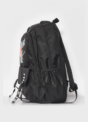 Жіночий рюкзак текстильний чорного кольору Let's Shop (280199002)