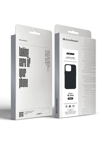Чехол ICON2 Case для Apple iPhone 16 Pro Black (ARM78631) ArmorStandart (343048006)