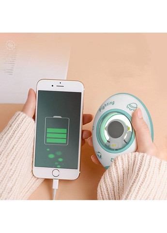 Грелка для рук + повербанк 5000mAh зеленый Wekome (355949851)