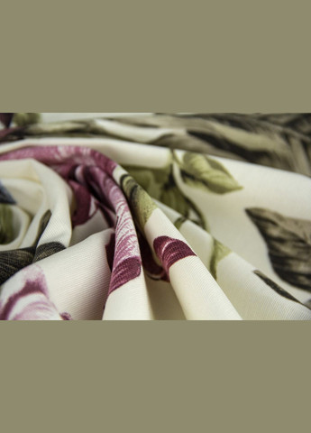 Скатертина для круглого столу водовідштовхувальна з тефлоновим покриттям з мереживом Колібрі 140 Maystat (305775324)