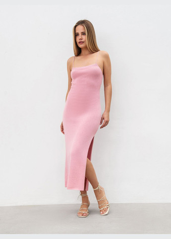 Розовое платье Romashka однотонное