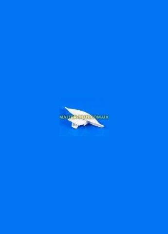Ручка дверки (люка) C00116580 для стиральных машин - белая, прочная пластиковая деталь ARISTON (354729419)
