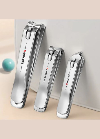 Набір для манікюру та педикюру з нержавіючої сталі у сумці 18 предметів Manicure Green Max-Manicure (297949482)