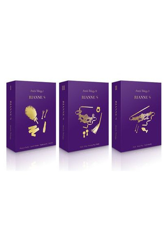 Романтический подарочный набор Ana's Trilogy Set II: пробка 2,7 см, лассо для сосков, маска CherryLove RIANNE S (282850055)