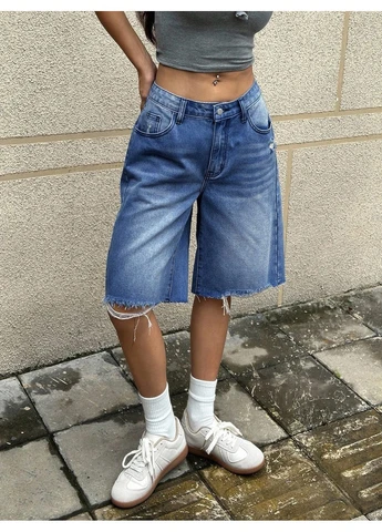 Джинсовые шорты SHEIN (400835728)