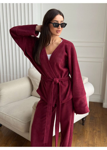 Флісовий жіночий костюм кімоно No Brand Б1467-3085/1 (369402759)