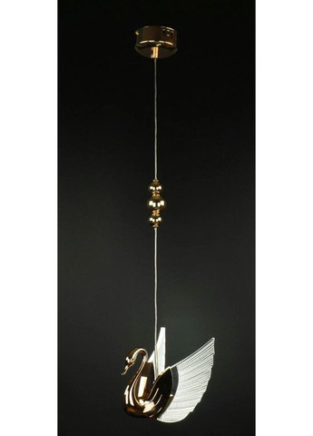 Люстра світлодіодна підвісна LED світильник для квартири на стелю ледве 26627 Золото 30-150х17х18 см. Sunnysky (324395662)