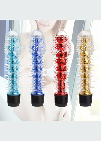 Вібратор гелевий Jelly силіконовий м'який із шипами вусиками вагінальний анальний Spikes (303884795)