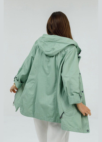 Оливковая демисезонная куртка Lora