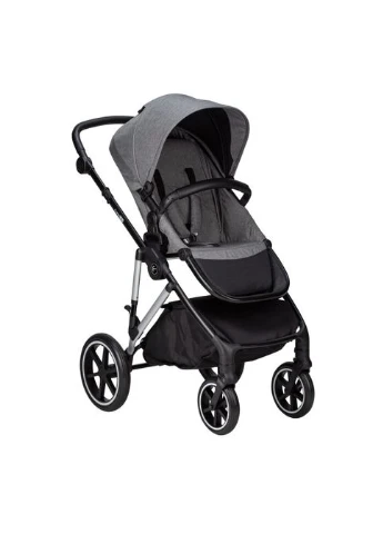 Коляска для ребенка универсальная 4 в 1 Zen Deluxe, dark grey (С рождения) FreeOn (391572233)