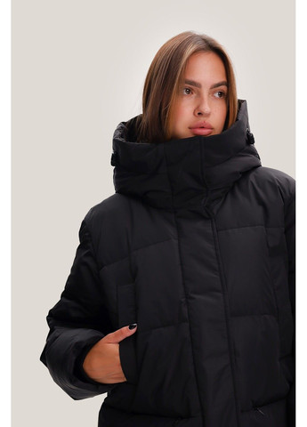 Чорний зимній Пуховик Finn Flare