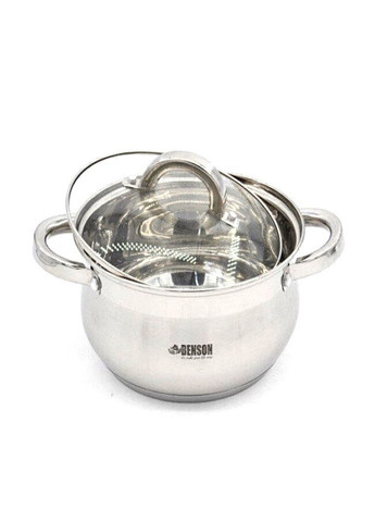 Набір каструль BN-211 Нержавіюча сталь 10 предметів 2,1л; 2,1л; 2,9л; 3,9л; 6,5л Benson (354805257)