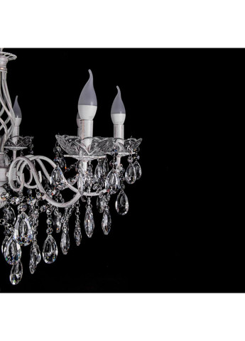 Классическая люстра "свеча" на 8 лампочек N2313/8/WG No Brand (352229784)