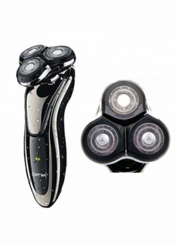 Чоловіча електробритва для бороди GM-7720 роторна акумуляторна для чоловіків Gemei (297331939)