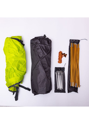 Палатка 3 х местная 210×180×135 (см) кемпинговая туристическая для рыбалки, отдыха на природе, пляжа LU-018 LUGI (349069110)