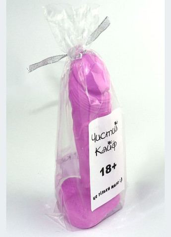 Крафтовое милочлен с присоской Фиолетовое L - CherryLove Чистый Кайф (282850227)