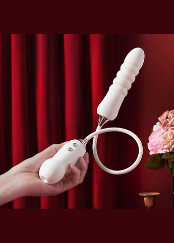 Пульсатор з вакуумним стимулятором KISTOY Cathy White на гнучкому з'єднанні KissToy (369946323)