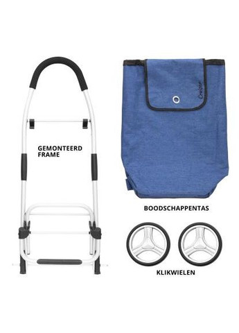 Сумка-візок (928362) ShoppingCruiser Foldable 40 л Blue (366699570)