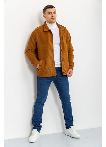 Гірчична демісезонна вітровка чоловіча на кнопках,, 131r3022 Ager