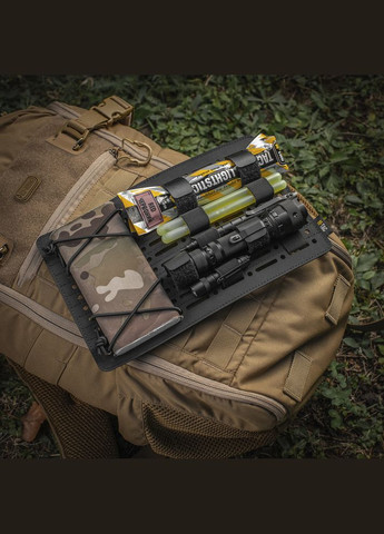 Вставка модульная MOLLE 27x16.5 Lasser Cut Black M-TAC (315146851)