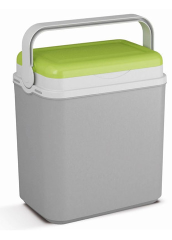 Ізотермічний контейнер Adriatic 12 л сірий із салатовим термобоксом для їжі та напоїв з термоізоляцією ProDobro (367266425)
