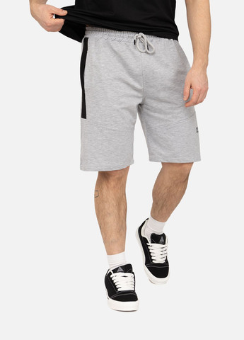 Шорты спортивные мужские цвет светло-серый ЦБ-00269873 Yuki (318555634)