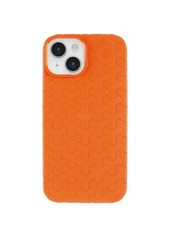 Чехол TPU Weaving для Apple iPhone 12 Pro Max 6.7" Оранжевый No Brand (403011587)