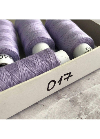 017 Нити в катушках, для шитья 100% полиэстер 40/2 (боб 200м) Plus-plus (352751435)