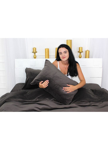 Постельное белье Велюр Winter Frost 28-0003 Brown Velvet (m220087) Mirson Велюр Winter Frost 28-0003 Brown Velvet Сімейний (366565940)