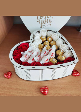 Бокс со сладостями для девушки на день рождения 8 марта день влюбленных новый год рождество на праздник(ar232) No Brand (335413910)