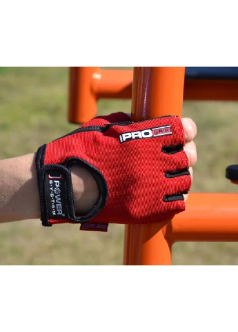 Перчатки для фитнеса PS-2250 Pro Grip Red Power System (396875616)