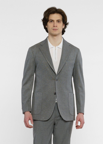 Пиджак мужской серый Arber napoli jersey (291064307)