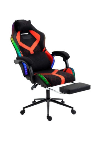 Крісло X-2336 Black/Red RGB GT Racer (381333907)