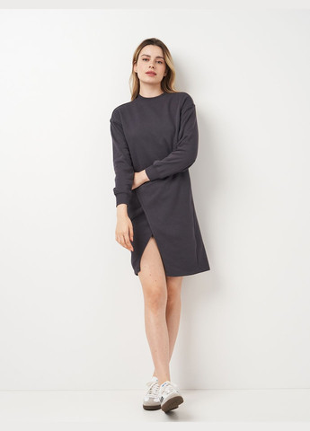 Темно-сіра сукня H&M однотонна