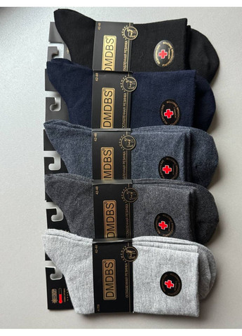 Комбинированные 5 пар кашемировые теплые и не толстые носки на манжете, не пережимают ногу DMDBS (364486308)