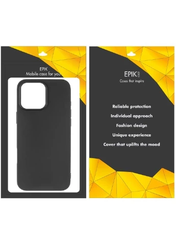 Чохол TPU Black для Apple iPhone 14 (6.1") Epik (390133616)