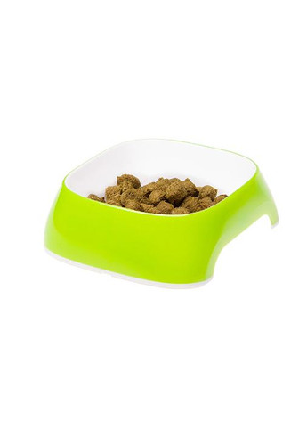 Пластиковая миска для собак и кошек Glam Extra Small Acid Green Bowl зеленая 200 мл 71208023 Ferplast (269901085)