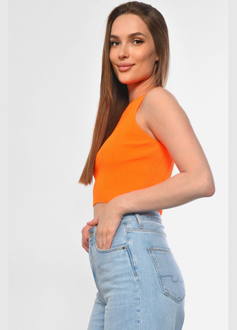 Майка-топ жіноча помаранчевого кольору Let's Shop — 298283381