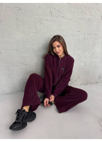 Теплый женский костюм двойка (худые на молнии), тринитка на флисе, размер (арт. 899TB) No Brand (365783939)