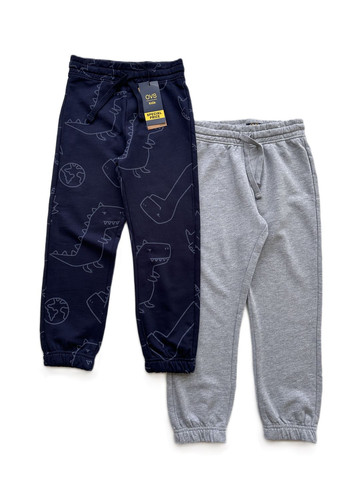Темно-синие спортивные, домашние, повседневный, кэжуал демисезонные брюки джоггеры OVS