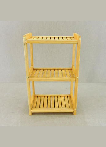 Этажерка разборная из дерева Манчестер 52х70 карри (МЕБ-52701303) No Brand (327867943)