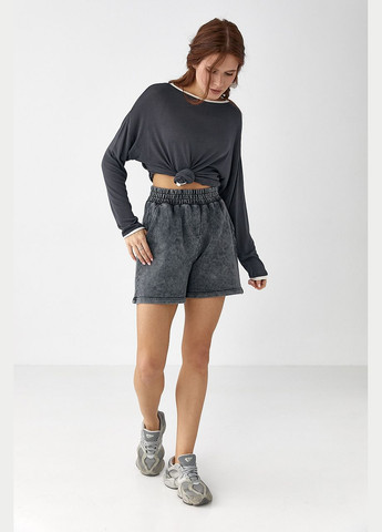 Спортивные шорты в технике тай-дай Lurex (331332427)