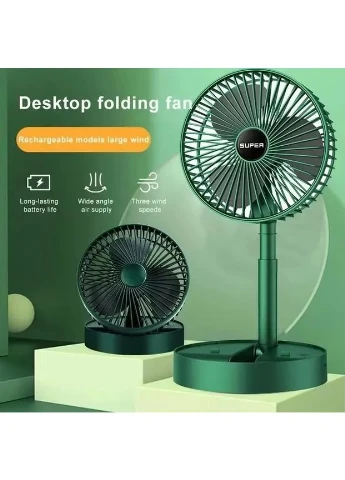 Портативний міні вентилятор складний настільний з USB зарядкою для дому та офісу. Astor (379898798)